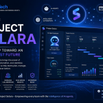 Microsoft Project Solara AI agent platform showcasing intelligent planning, workflow automation, project management, and collaborative business operations in an agent-first environment